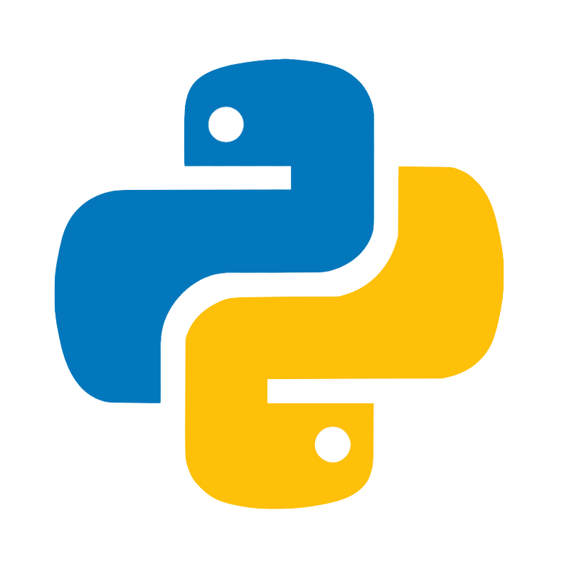Python language logo