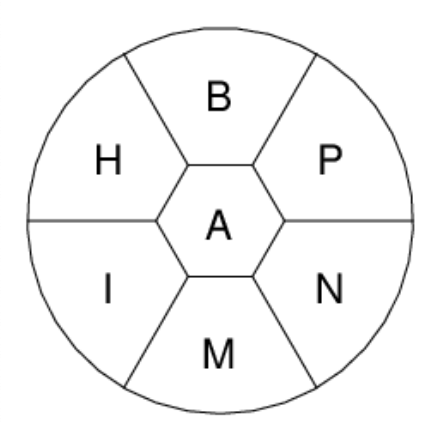 Example Times Bee Puzzle